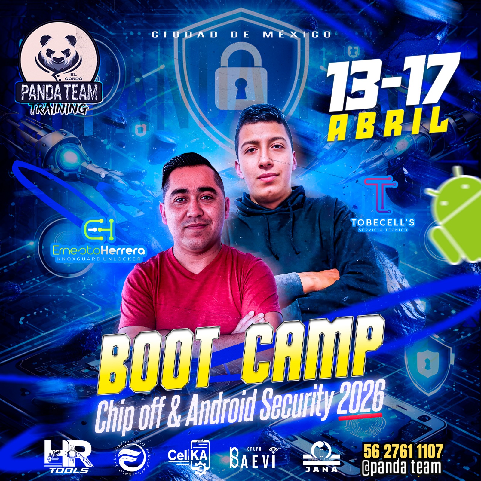BootCamp Chip-Off & Androd Security 2026 CDMX